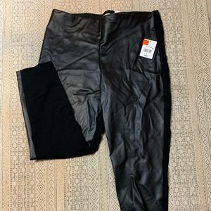New with tags - leather leggings